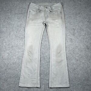 Y2K Diesel‎ Industries Jeans Louvely Womens 28x34 Flared Light Wash SAMPLE